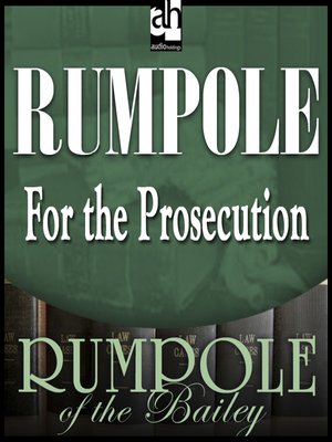 cover image of Rumpole for the Prosecution